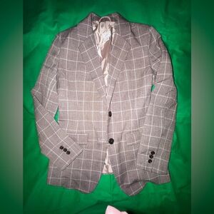 Plaid blazer